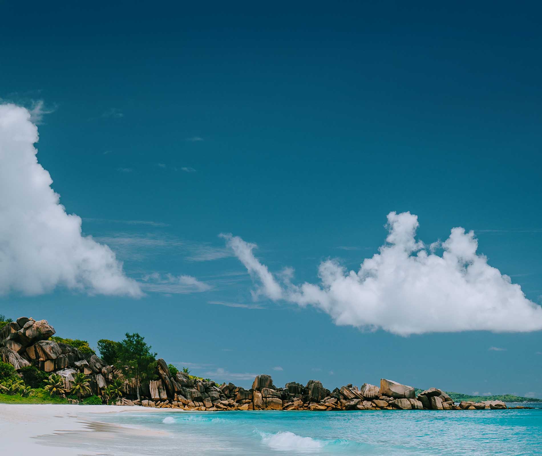 Atardecer sobre la playa en Tulum